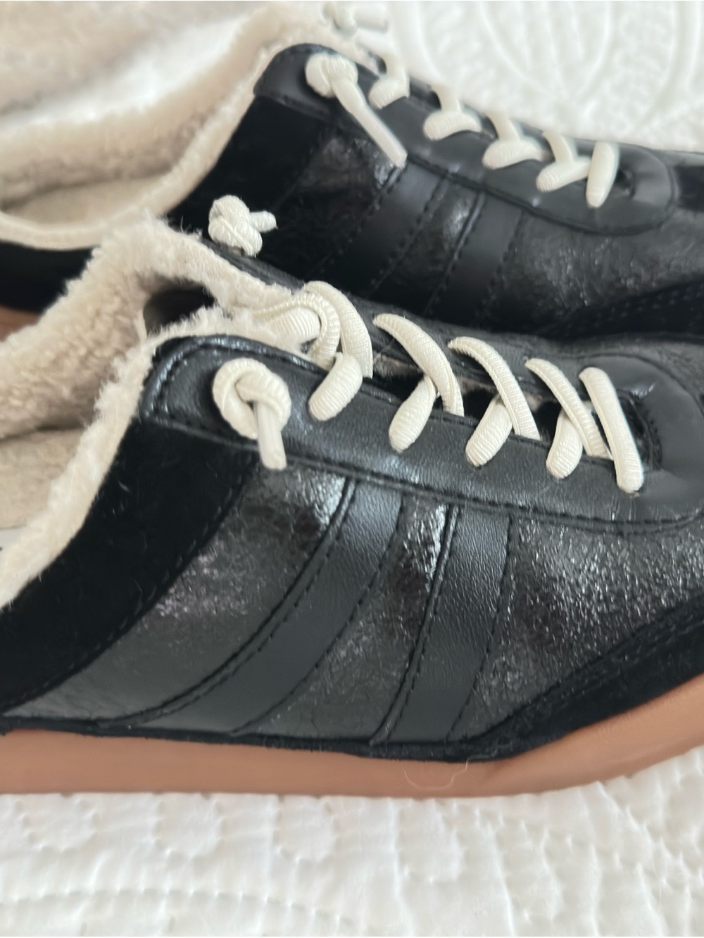 Steve Madden Black Sneakers
